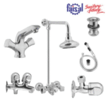 Bath Set Complete 8 Pieces