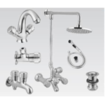 Bath Set Complete 8 Pieces