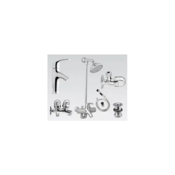 Bath Set Complete 8 Pieces