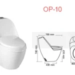 Master OP-10 One Piece Commode
