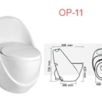 Master OP-11 One Piece Commode