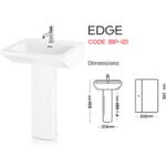 Master Edge BP-12 is a pedestal basin.