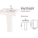 Master Fantasy BP-11 is a pedestal basin.