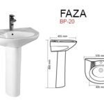 Master Faza BP-20 Pedestal Basin