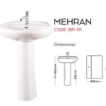 Master Mehran BP-19 Pedestal Basin