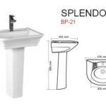 Master Splendour BP-21 Pedestal Basin